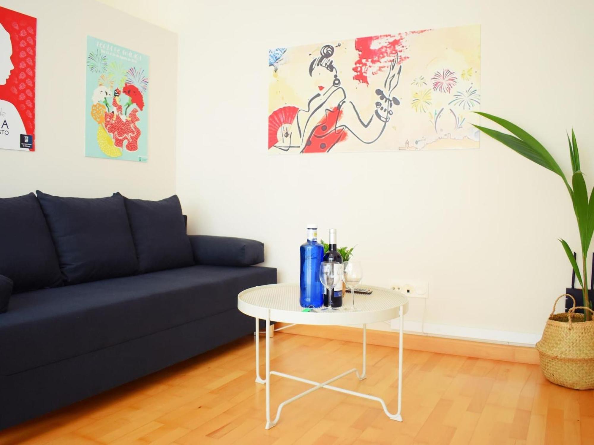 Cozy Apatment Just 10 Mins From The City Centre マラガ エクステリア 写真